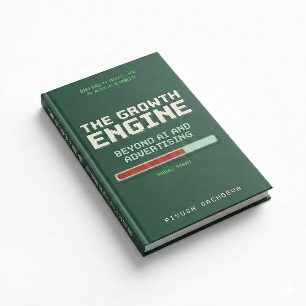 The Growth Engine book cover, flat
